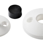 door stop nylon+rubberwhite
