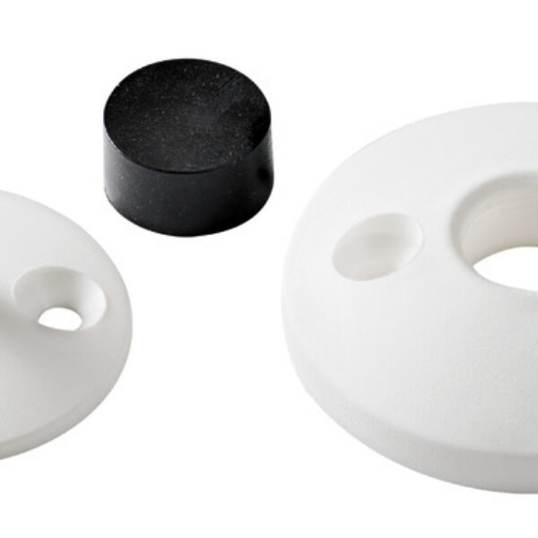 door stop nylon+rubberwhite