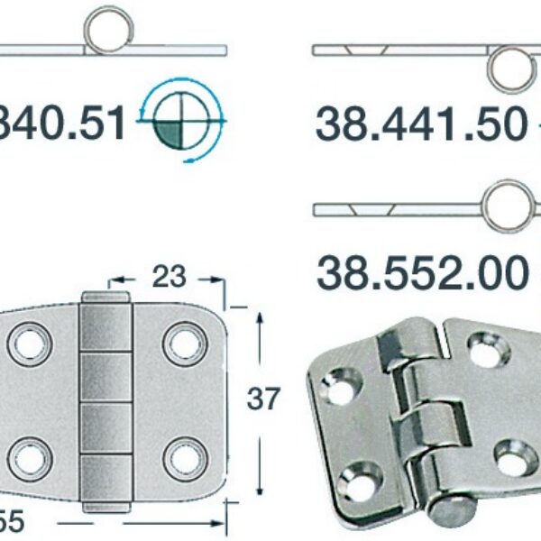 SS hinge