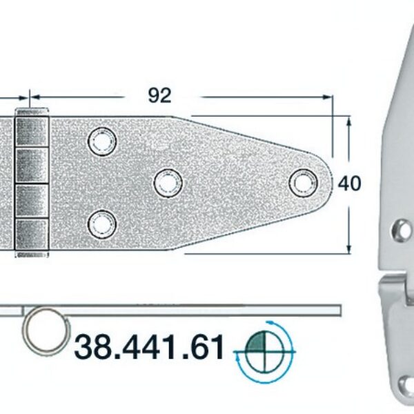 hinge reverse knot 129x40