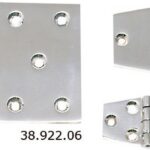 S.S hinge 96x56 mm
