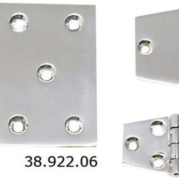S.S hinge 96x56 mm
