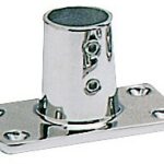 S.S pulpit base str. 25mm sq.