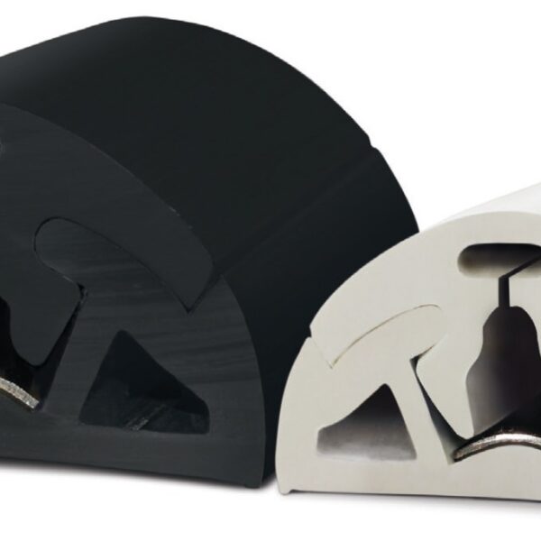 BINO fender profile black base 90mm 1m (in roll 12m)