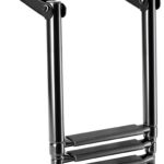 Osculati Telescopic ladder AISI316 3 steps black