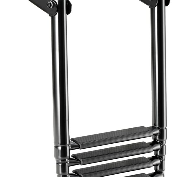 Osculati Telescopic ladder AISI316 4 steps black