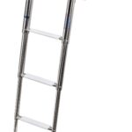 Osculati 3-step foldaway ladder