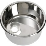 S.S round sink 330x180mm