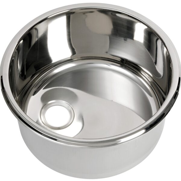 S.S round sink 330x180mm