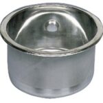 S.S round sink 285x180mm
