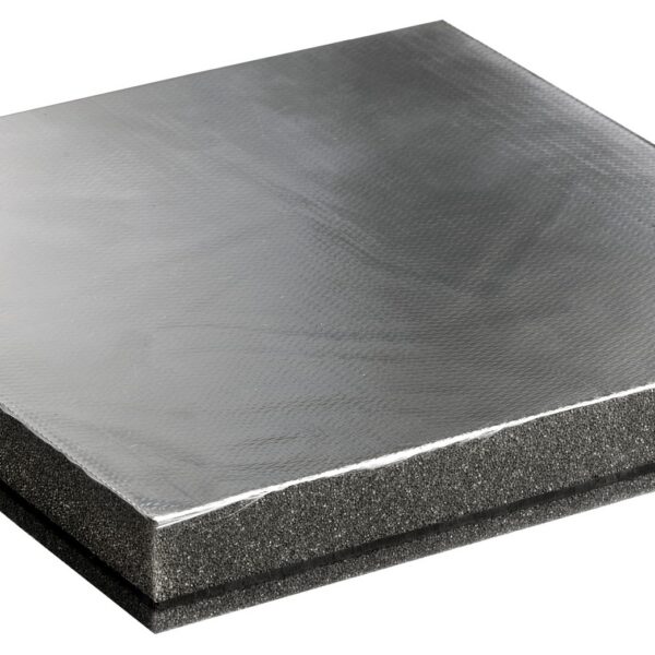 Sound-deadening fiberglass panel 100x150mm 28mm