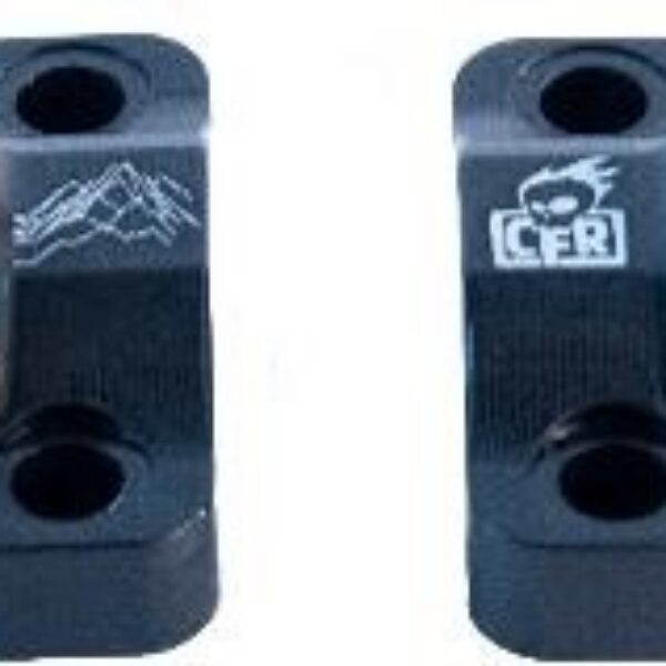 CFR Mountain strap adapter V1 (Knucks riser) Ski-Doo Gen4 Black