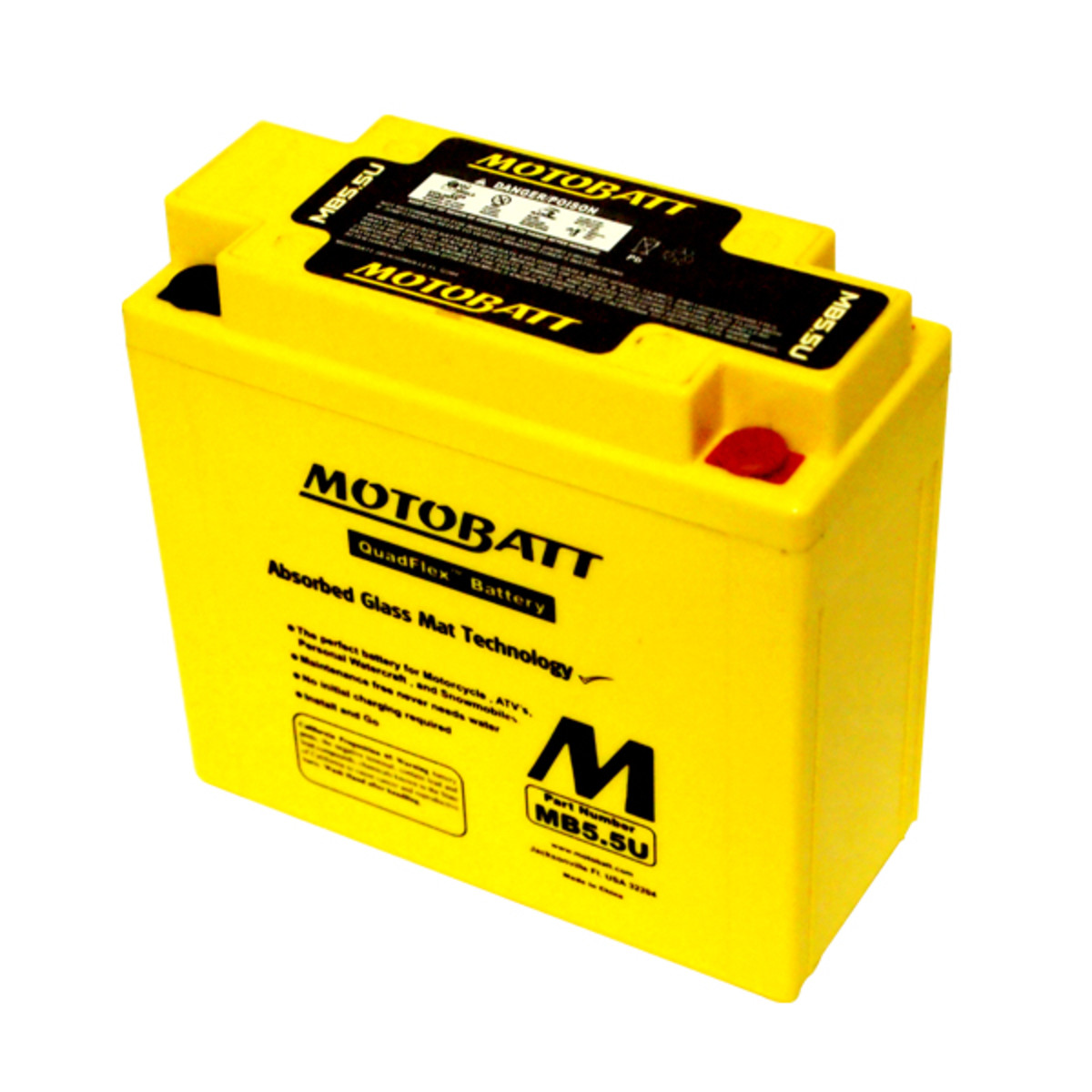 Motobatt MB5.5U battery