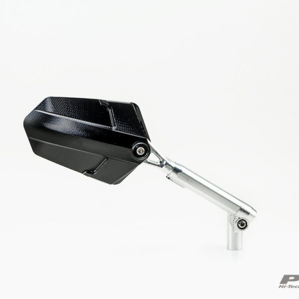 Puig Rear Mirror Mod. Explorer Homolog. Right C/Alu-Bla