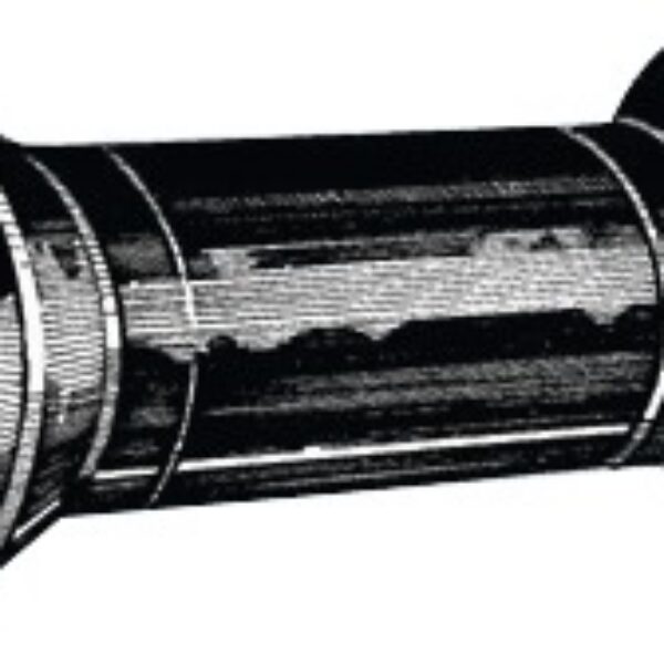 Keelroller 220mm x 20mm