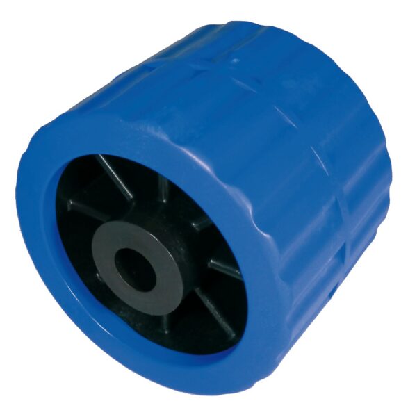 Side roller blue Ø hole 15 mm