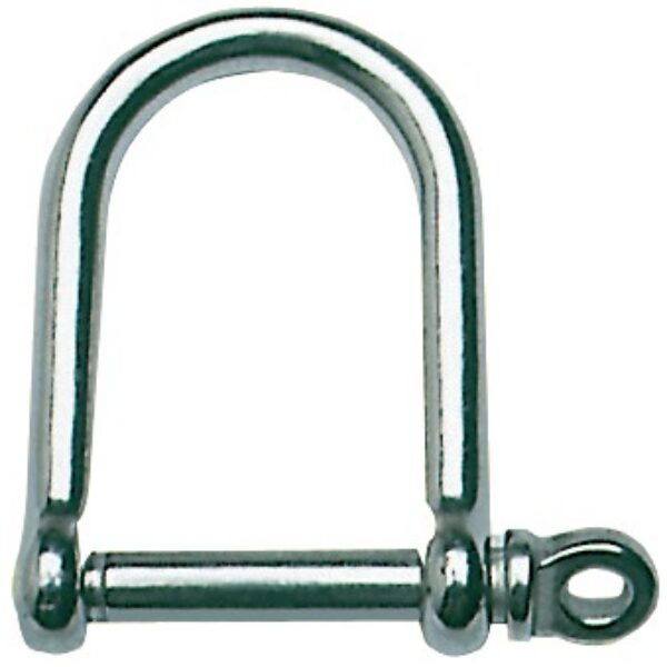 Osculati Wide jaw SS shackle 10 mm