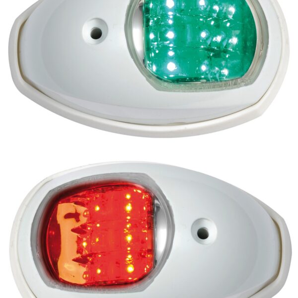 Evoled LED navigation lights pair - white