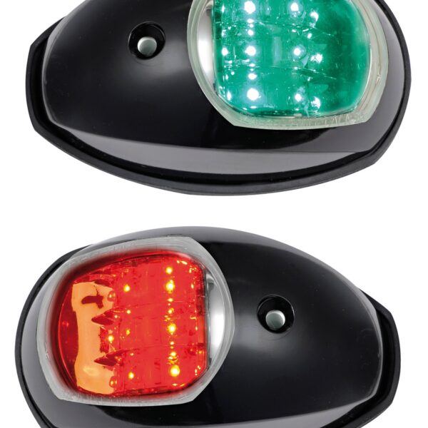 Evoled LED navigation lights pair - black