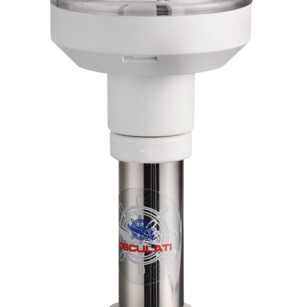 Compact SS light pole 20 cm white light