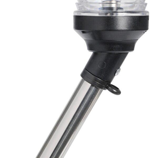 360° led pole w/30° black light 60 cm