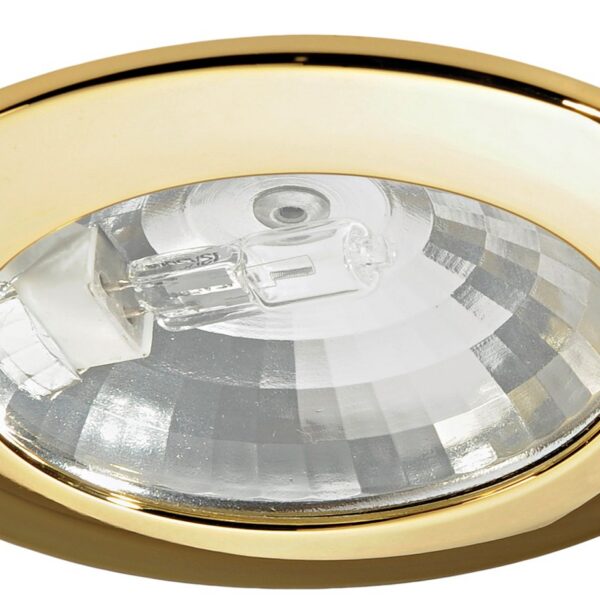 Asterope spotlight w/reflector golden