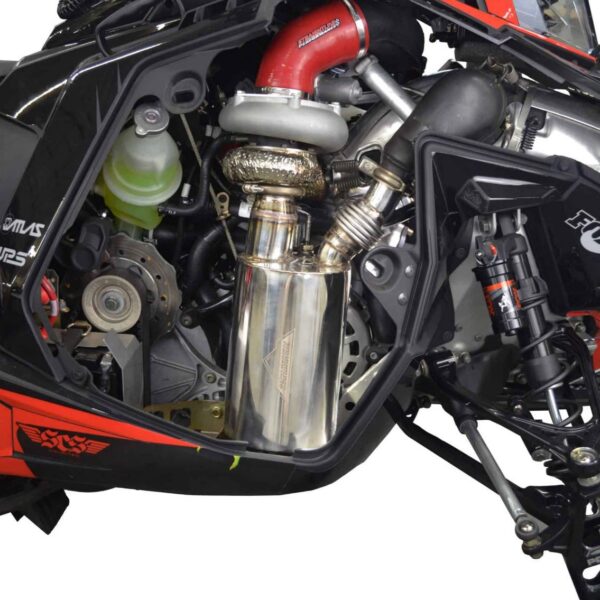 SPI Lightweight Muffler Stainless Polaris Matryx Boost 2022-
