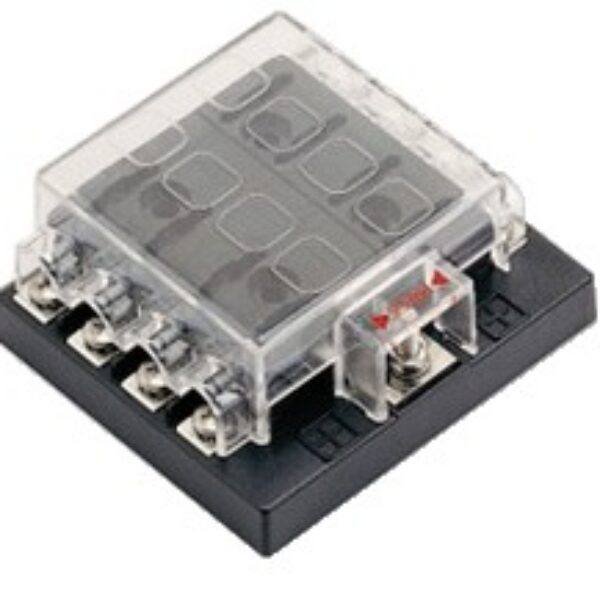fuse holder with cover