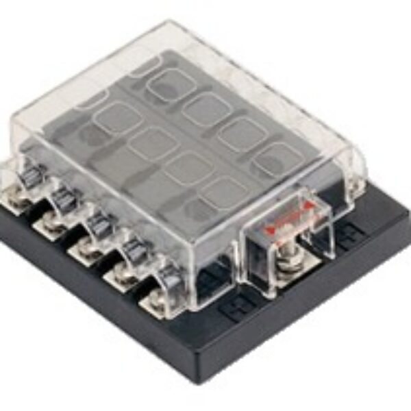 fuse holder with cover