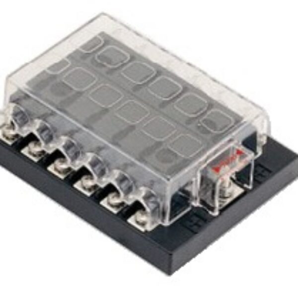fuse holder with cover
