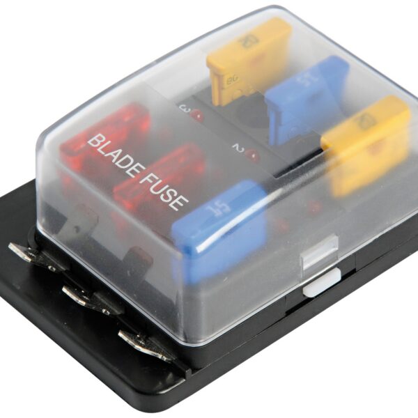 fuse holder with cover