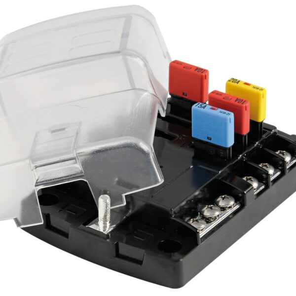 Polycarbonate fuse holder box