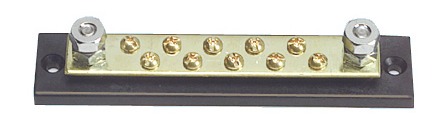 BusBar 10 terminals board 2x6 - 10x4mm