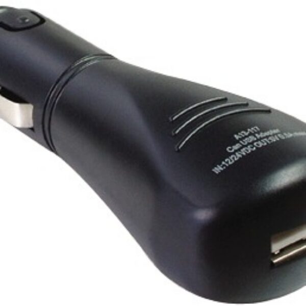 Plug with USB con.