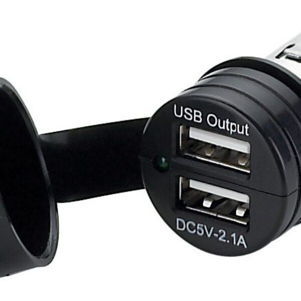 Double USB plug