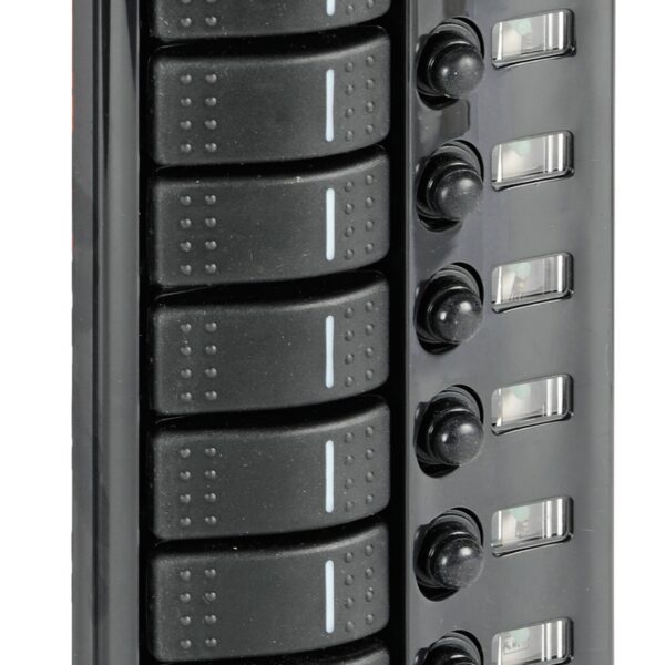 9-switch panel graphite