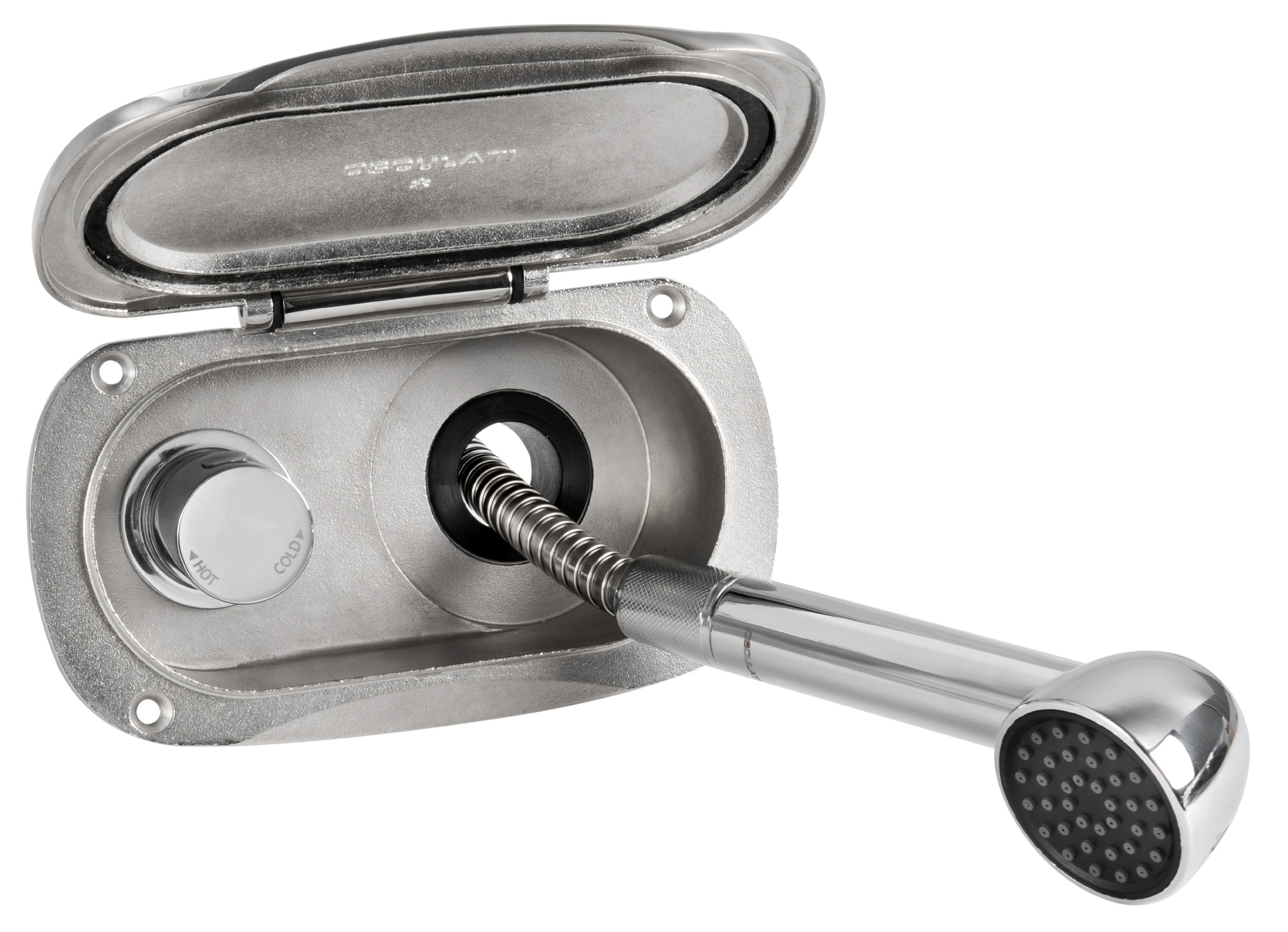Osculati Elissa deck shower w/Keji mixer SS hose 2.5m