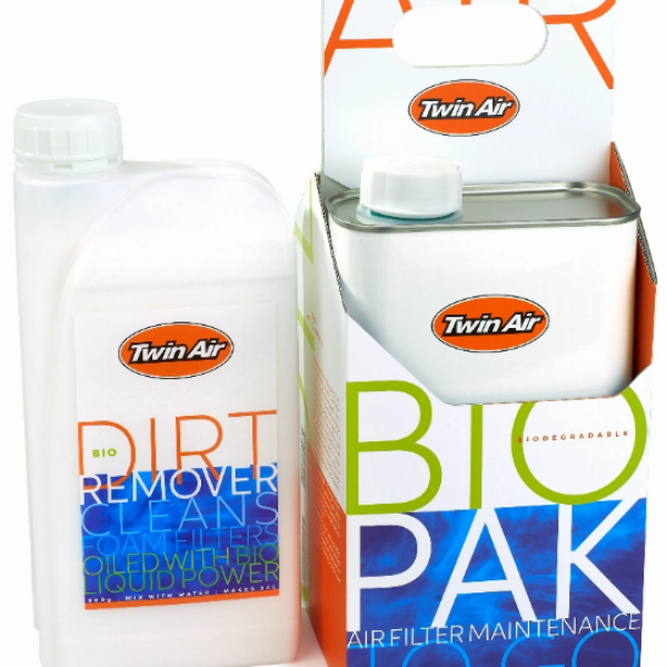Twin Air BioPak (Inlc. Liquid Bio Power - Air Filter Oil (1+1 liter) (12) (IMO)