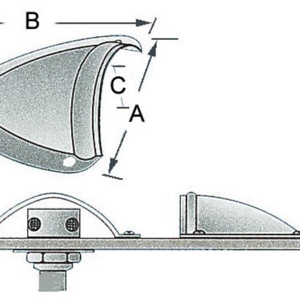 S.S thru hull protection small