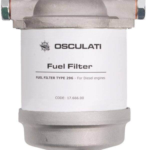Osculati Diesel filter CAV 296 w/water drain