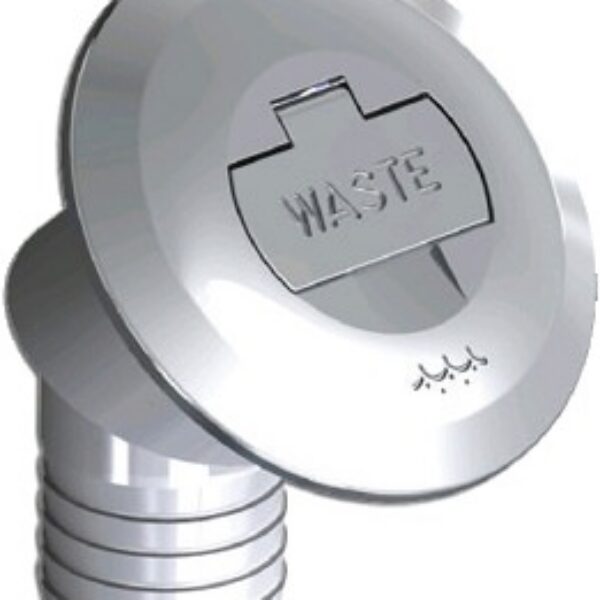 Osculati deck filler brass 30° WASTE 38mm