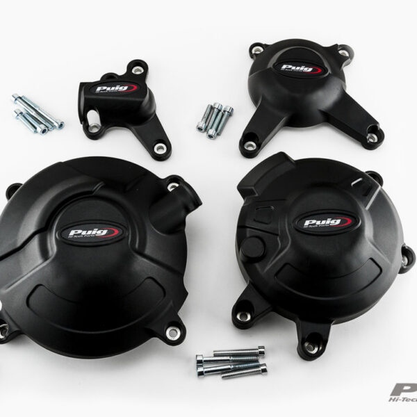 Puig Kit 3 Caps Engine Cover Yamaha Mt-09/Mt-09 Sp C/Bl