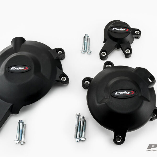Puig Kit 3 Caps Engine Cover Kawasaki Er-6N 06'-16' C/B