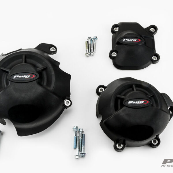 Puig Kit 3 Caps Engine Cover Kawasaki Z800/Z800E 13'-16