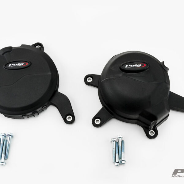 Puig Engine Protective Cover Ktm 390 Duke/Rc390 C/Black