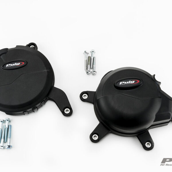 Puig Kit 3 Caps Engine Cover Ktm 390 Duke/Rc390 C/Black