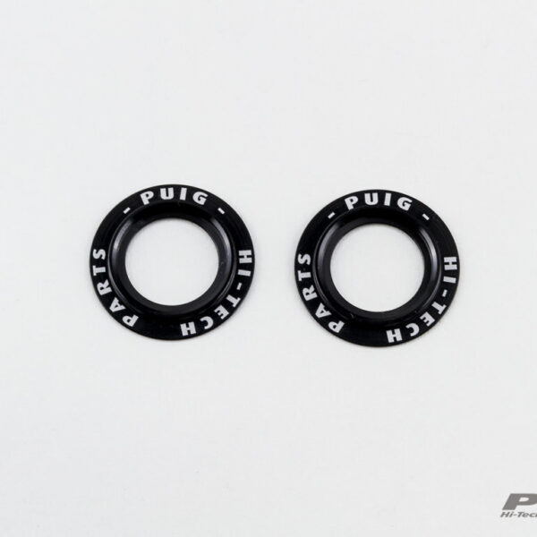 Puig set of black aluminium rings for PHB swing protector