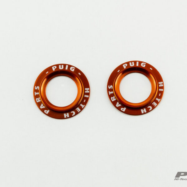 Puig set of orange aluminium rings for PHB swing protector