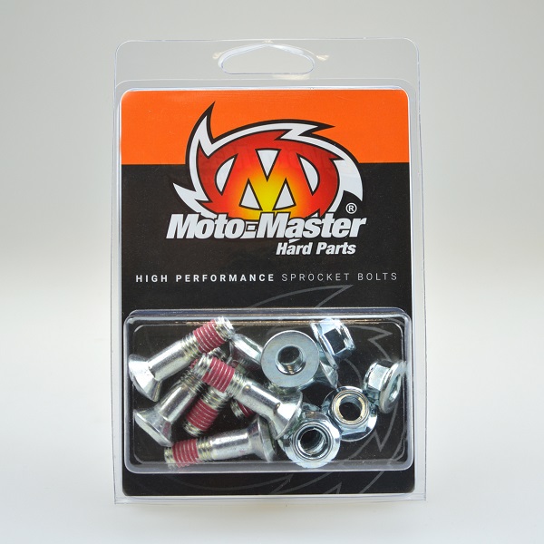 Moto-Master Japanese sprocket bolt kit: 6x M8-30mm Allen head bolt thread patch