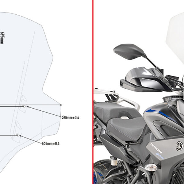 GIVI SPOILER YAMAHA TRACER